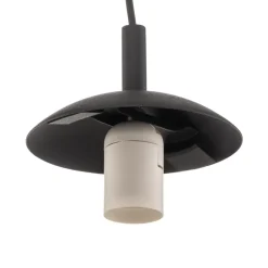 TK Lighting Pendellamper > Hængelampe Maxi, Ø 30 cm, 1 lyskilde, glasskærm