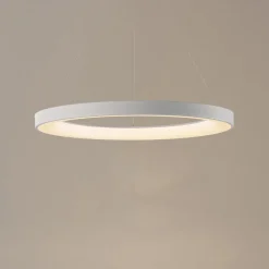 Mantra Iluminación Pendellamper|Pendellamper > Hængelampe Niseko II, fjernbetjening, Ø 50 cm, hvid