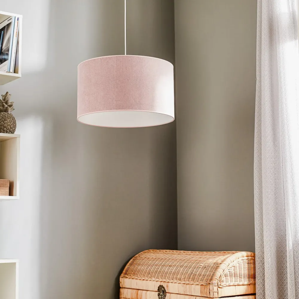 Pendellamper ^ Duolla Hængelampe Pastell Roller rosa