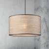 Lamkur Lighting Pendellamper > Hængelampe Penelope, Ø 35 cm, lysebrun, 1 lyskilde