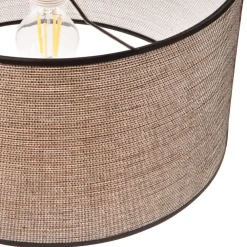 Lamkur Lighting Pendellamper > Hængelampe Penelope, Ø 35 cm, lysebrun, 1 lyskilde