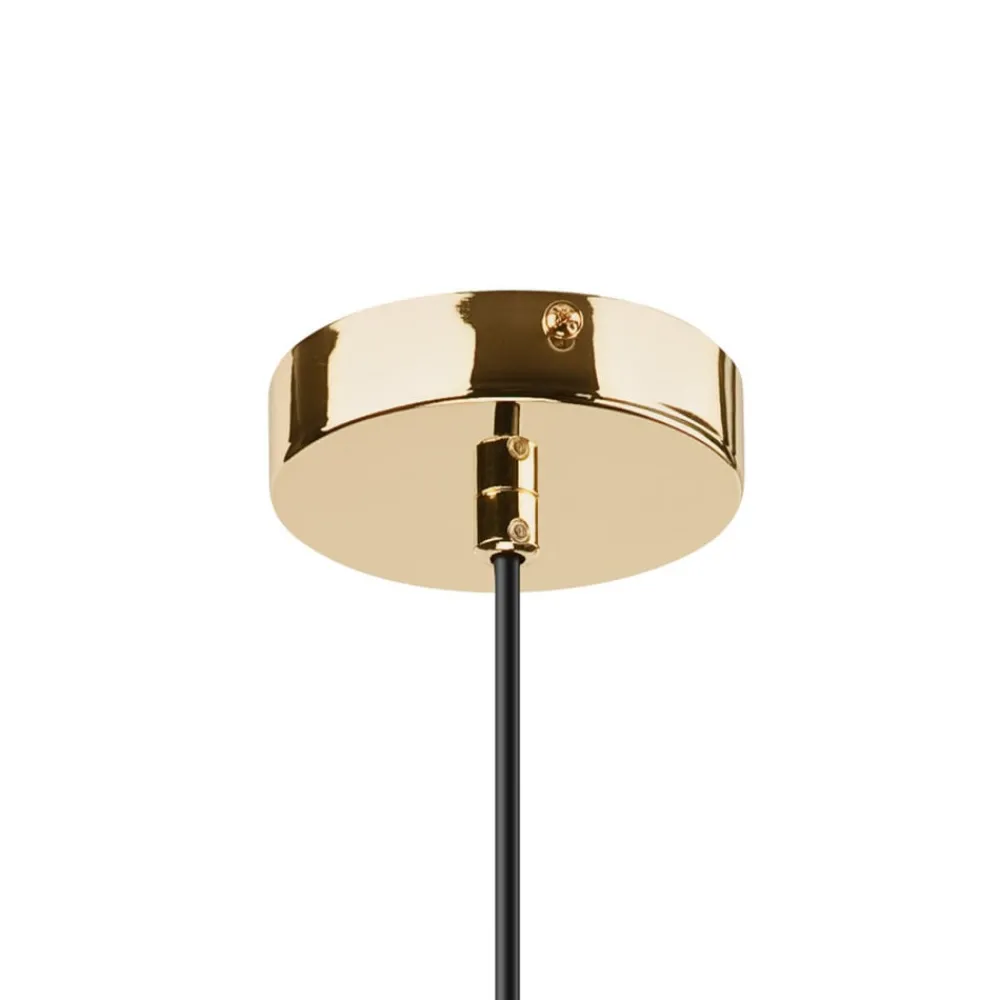 Lamkur Lighting Pendellamper > Hængelampe Penelope, Ø 35 cm, lysebrun, 1 lyskilde