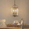 Steinhauer Gang|Pendellamper > Hængelampe Pimpernel, Ø 23 cm, bronze, klart glas