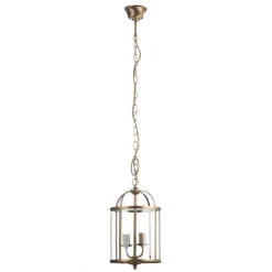 Steinhauer Gang|Pendellamper > Hængelampe Pimpernel, Ø 23 cm, bronze, klart glas