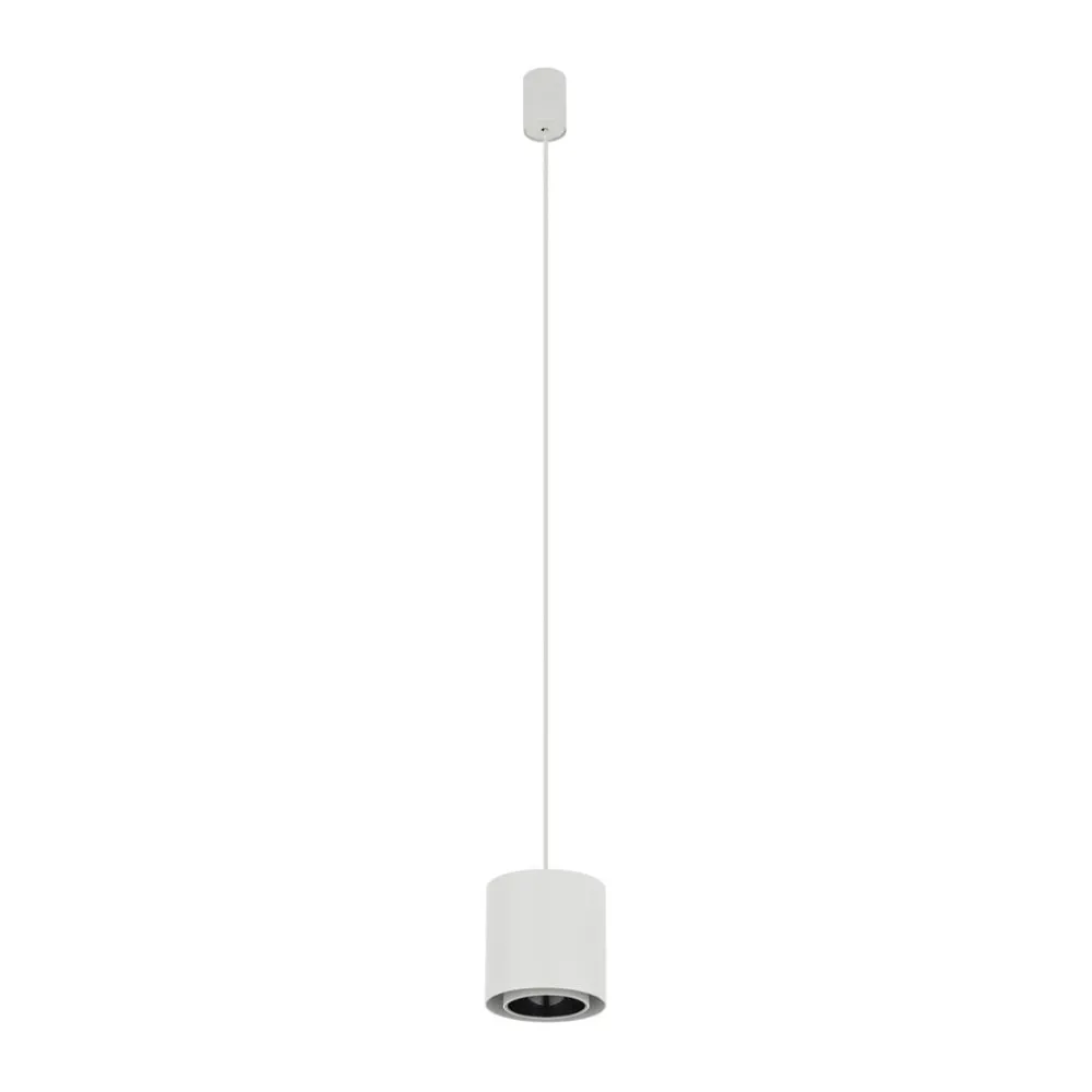 Nowodvorski Lighting Pendellamper > Hængelampe Point Duo, hvid, stål, Ø 13 cm, GU10
