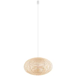 Nowodvorski Lighting Pendellamper > Hængelampe RATTAN, Ø 60 cm, naturbrun, rattan, E27