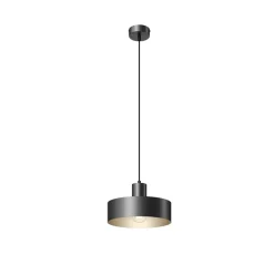 SIGMA Pendellamper > Hængelampe Rif i metal, sort, Ø 25 cm