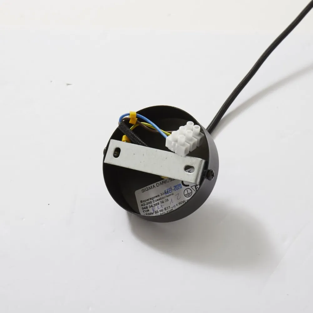 SIGMA Pendellamper > Hængelampe Rif i metal, sort, Ø 25 cm