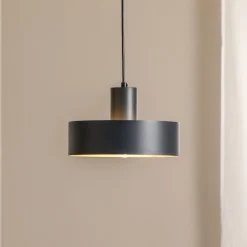 SIGMA Pendellamper > Hængelampe Rif M, antracit, 1 lyskilde, Ø 25 cm, stål