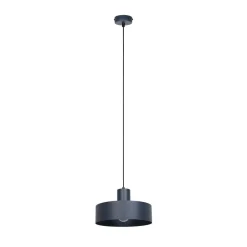 SIGMA Pendellamper > Hængelampe Rif M, antracit, 1 lyskilde, Ø 25 cm, stål