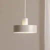 Pendellamper|Pendellamper ^ SIGMA Hængelampe Rif M, taupe, 1 lyskilde, Ø 25 cm, stål
