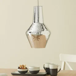 AILATI Pendellamper > Hængelampe Romeo 130 cm sølvmetallic