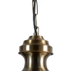 Opviq Pendellamper|Pendellamper > Hængelampe Sivani MR-637, antik guld, metal, Ø 39 cm