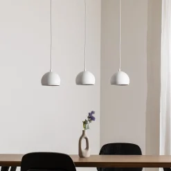 Luminex Pendellamper|Pendellamper > Hængelampe Sool, hvid, 3 lyskilder