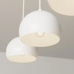 Luminex Pendellamper|Pendellamper > Hængelampe Sool, hvid, 3 lyskilder