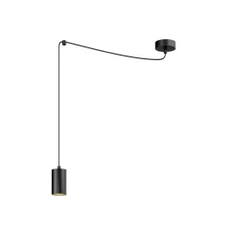 Pendellamper ^ EMIBIG LIGHTING Hængelampe Speed, sort, 1 lyskilde