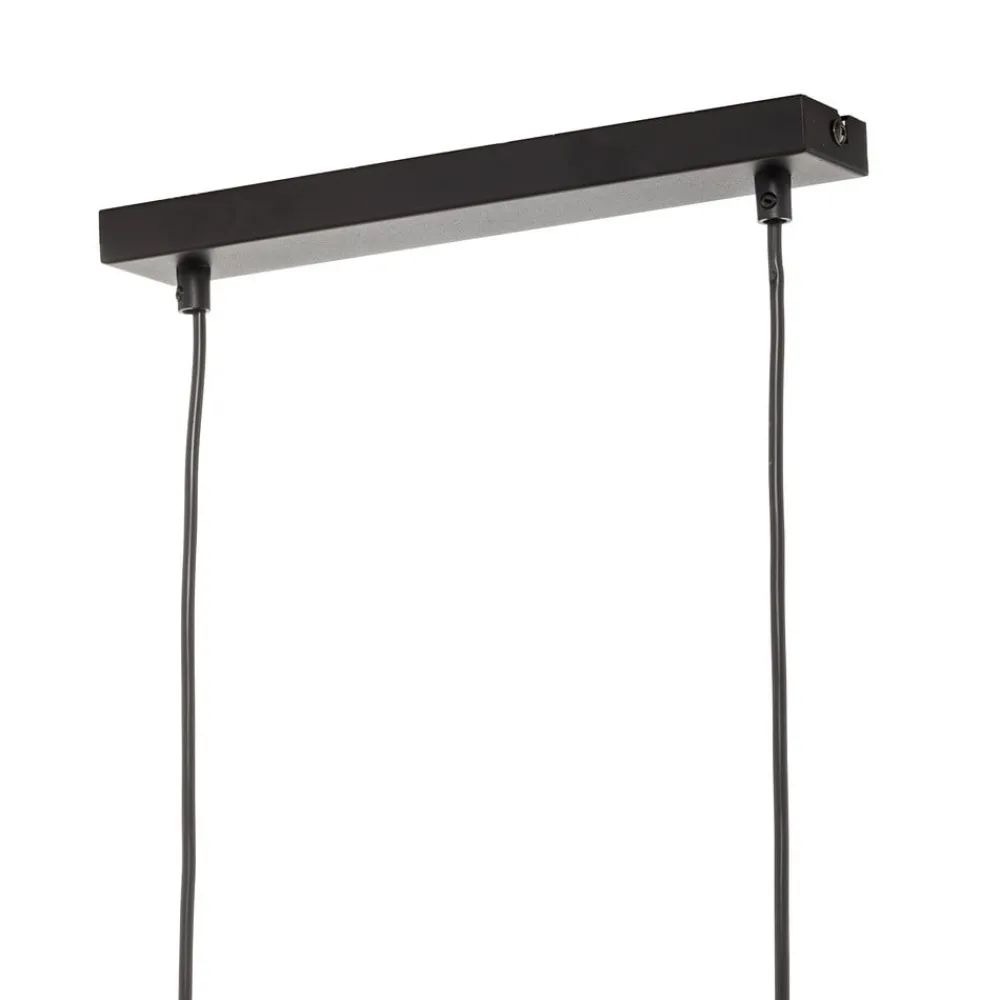 TK Lighting Pendellamper > Hængelampe Tago, 4 lyskilder, sort/guld
