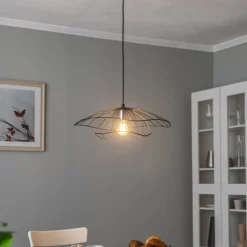 Pendellamper|Pendellamper ^ Opviq Hængelampe Tel 6500 Ø50cm sort