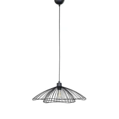 Opviq Pendellamper > Hængelampe Tel, sort, metal, Ø 50 cm, metal