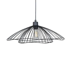 Opviq Pendellamper > Hængelampe Tel, sort, metal, Ø 50 cm, metal