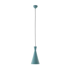 Opviq Pendellamper|Pendellamper > Hængelampe Tom, turkis, metal, Ø 19 cm, E27