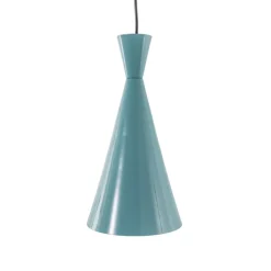 Opviq Pendellamper|Pendellamper > Hængelampe Tom, turkis, metal, Ø 19 cm, E27