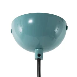 Opviq Pendellamper|Pendellamper > Hængelampe Tom, turkis, metal, Ø 19 cm, E27