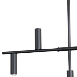 Pendellamper|Pendellamper ^ ALDEX Hængelampe Trevo 6 All Black, metal, sort, GU10