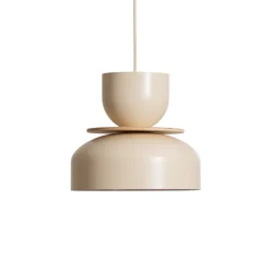 Pendellamper ^ ALDEX hængelampe Uto, creme/kabel creme, Ø 30 cm, metal