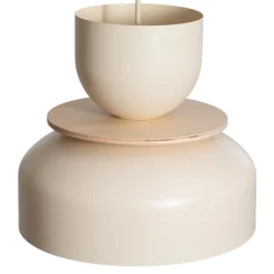 Pendellamper ^ ALDEX hængelampe Uto, creme/kabel creme, Ø 30 cm, metal