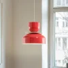 ALDEX Pendellamper > Hængelampe Uto, rød, Ø 30 cm, metal