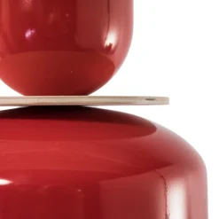 ALDEX Pendellamper > Hængelampe Uto, rød, Ø 30 cm, metal
