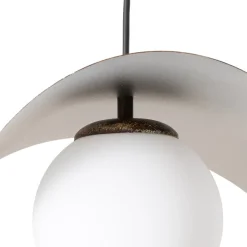 Opviq Pendellamper > Hængelampe Vatoz, 3 lyskilder, sort, Ø 50 cm, metal