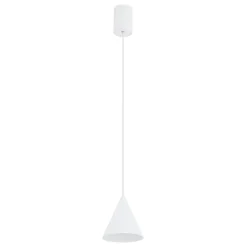 Nowodvorski Lighting Pendellamper|Pendellamper > Hængelampe ZENITH, hvid, Ø 11 cm, metal, GU10