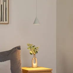 Pendellamper|Pendellamper ^ Nowodvorski Lighting Hængelampe ZENITH, lysegrå, Ø 11 cm, metal, GU10