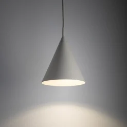 Pendellamper|Pendellamper ^ Nowodvorski Lighting Hængelampe ZENITH, lysegrå, Ø 11 cm, metal, GU10