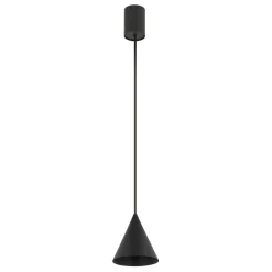 Pendellamper ^ Nowodvorski Lighting Hængelampe ZENITH, sort, Ø 11 cm, metal, GU10