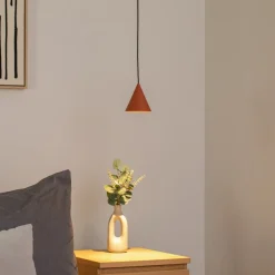 Nowodvorski Lighting Pendellamper > Hængelampe ZENITH, terrakotta, Ø 11 cm, metal, GU10