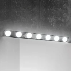 Ebir Væg- Og Spejllamper > Hollywood LED-spejllampe, 85 cm, 7 lk.