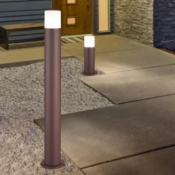 Trio Lighting Sokkellamper > Hoosic sokkellampe af trykstøbt aluminium, rust