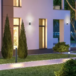 Trio Lighting Væglampe Med Sensor|Væglamper > Hoosic - udendørsvæglampe med bevægelsessensor