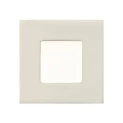 Indbygningsspots|Spotlights ^ Heitronic Hvid LED-indbygningslampe Klaus til indbyggede kasser