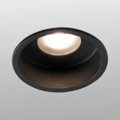 Loftlamper|Loftlamper ^ FARO BARCELONA Hyde spot 1 lyskilde stel rund IP44 sort