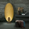 ICONE Gulvlamper|Gulvlamper > Masai gulvlampe 53W 927 guld/bronze 1 lysk.