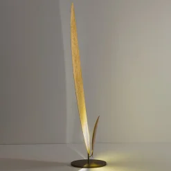 ICONE Gulvlamper|Gulvlamper > Masai gulvlampe 53W 927 guld/bronze 1 lysk.