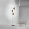ICONE Gulvlamper|Gulvlamper > Masai LED-gulvlampe 927, bronze, 3 lyskilder