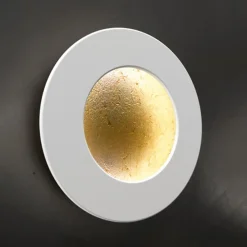 ICONE Væglamper > Vera LED-væglampe 930 Ø26cm guld/hvid