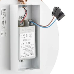 Væglamper ^ ICONE Vera LED-væglampe 930 Ø26cm guld/rust