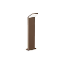 Ideallux Gadebelysning > Ideal Lux LED-gadelampe Style brun højde 50 cm aluminium 3.000 K