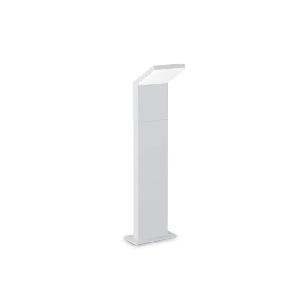 Ideallux Gadebelysning > Ideal Lux LED-gadelampe Style hvid, højde 50 cm aluminium 3.000 K
